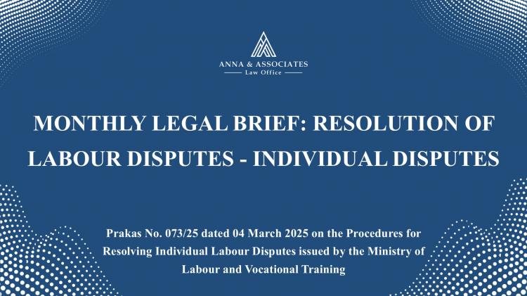 RESOLUTION OF LABOUR DISPUTES: INDIVIDUAL DISPUTES - EN